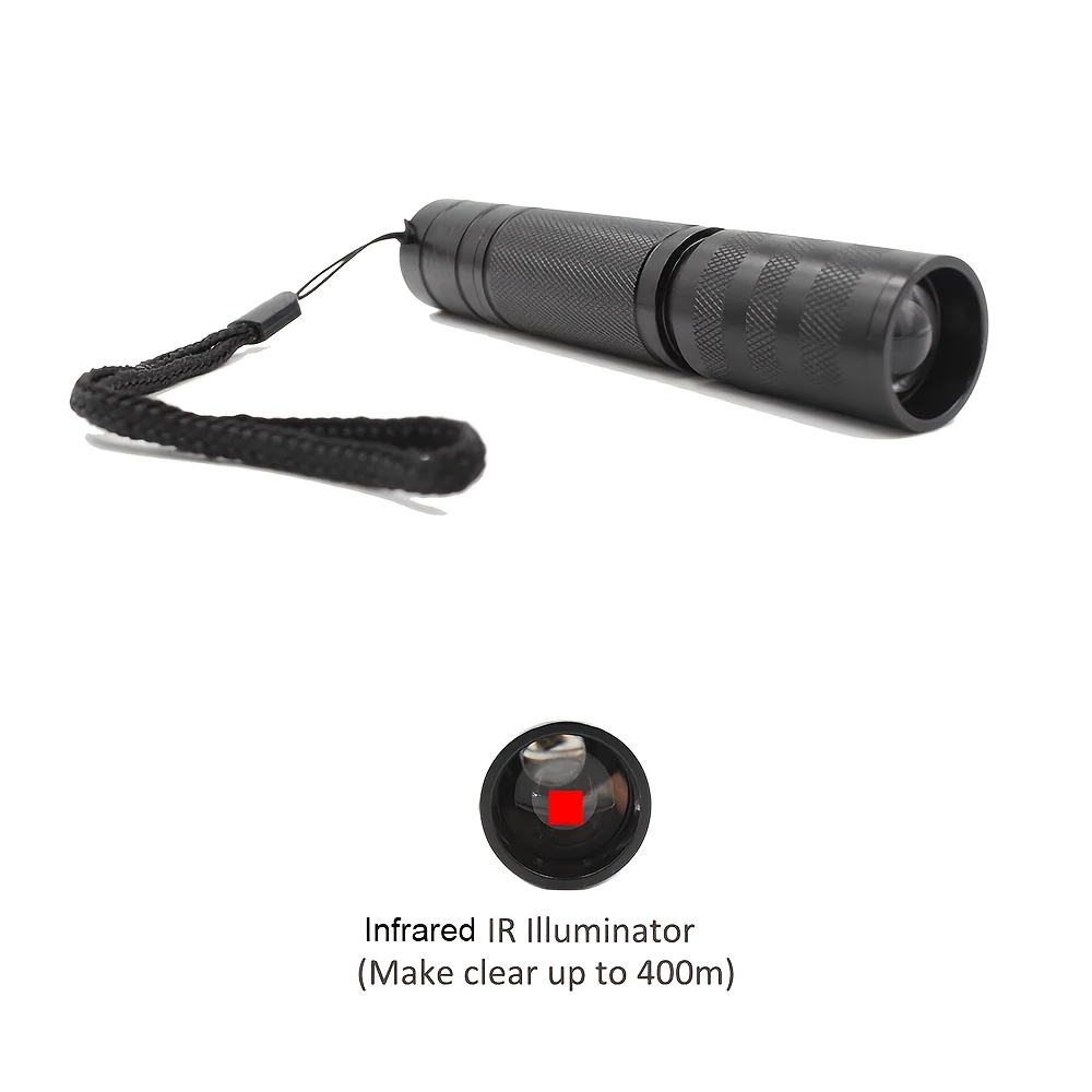 Industrial Laser Beam - 850 nm professionelle IR-Infrarot-Taschenlampe, Laser-Sight-Beleuchtung, 400