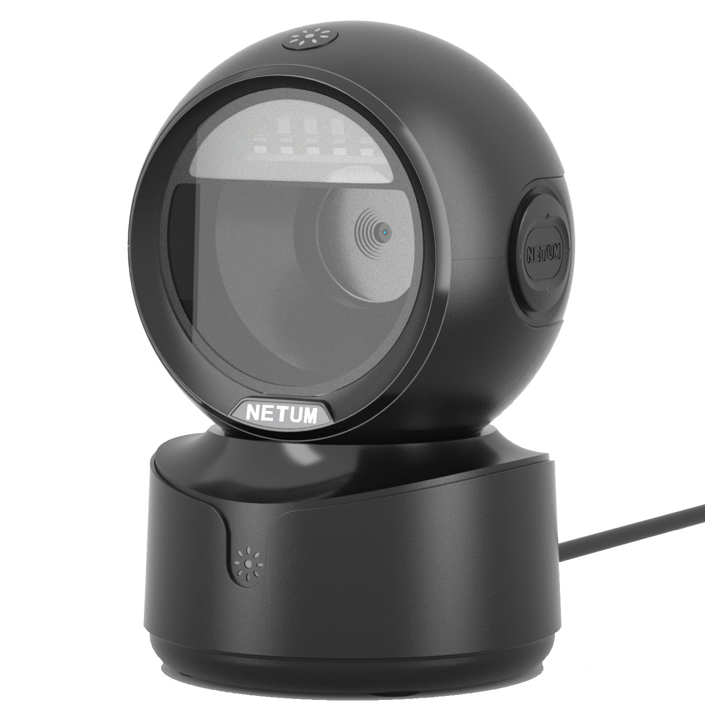 Industrial Laser Beam - NETUM A5 2D-Desktop-Barcode-Scanner, omnidirektionaler, freihändiger, kabelgebundener