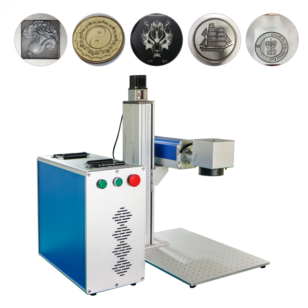 Industrial Laser Marking Machine - Raycus Faserlasergravurmaschine 2,5D Relief Tiefengravur für