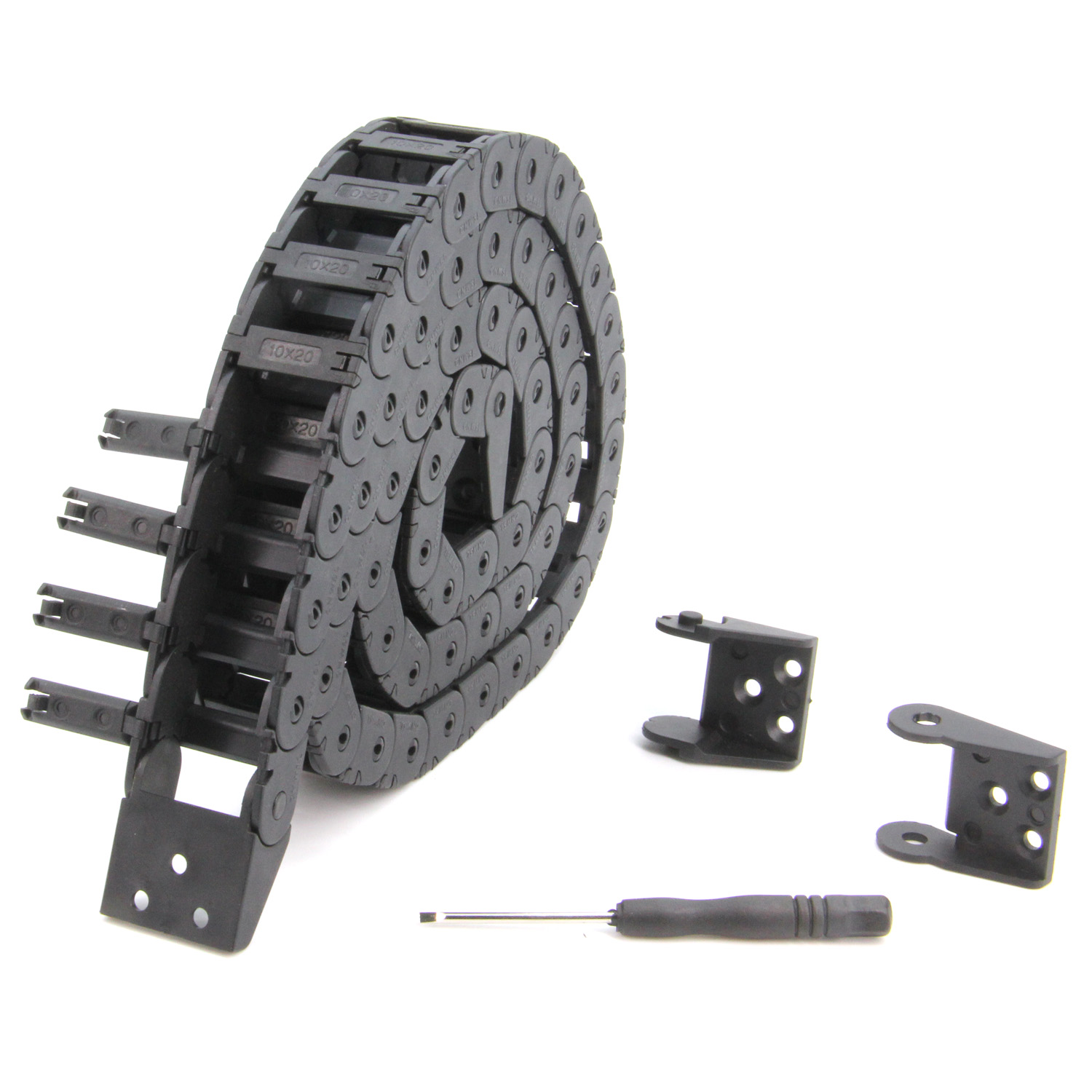 Drag Chain Cnc - 10 x 20 mm Schleppkettenlänge, 1