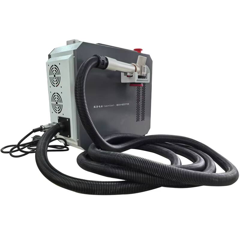 Portable Laser Rust Removal - Tragbarer Pulslaser-Reiniger zur Rostentfernung Farbentfernung Metalloberflächen-Reinigungsmaschine