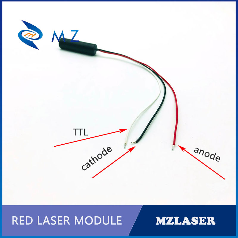 Industrial Laser Applications - Industrieller PMW-gesteuerter Rotpunkt-Lasermodul 8MM 635NM 15MW/20MW/25MW