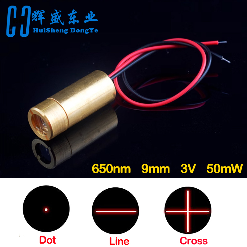 Industrial Laser Light - Laserkopf 650 nm 9 mm 3