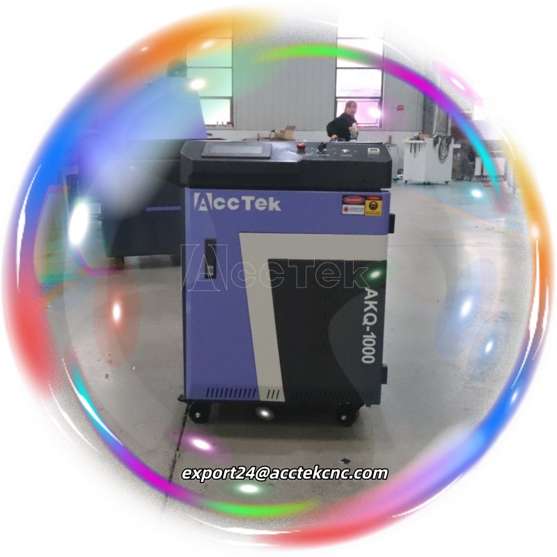 Portable Laser Rust Removal - Leistungsstarke 1000 W gepulste Laser-Reinigungsmaschine, industrielle