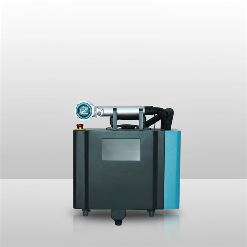 Portable Laser Rust Removal - Tragbare Laser-Reinigungsmaschine vom Typ DRAW-BAR-TYPE MOPA