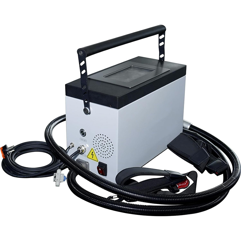 Portable Laser Rust Removal - 300 W Laser-Rostentfernung, gepulste Laser-Reinigungsmaschine, 110–220