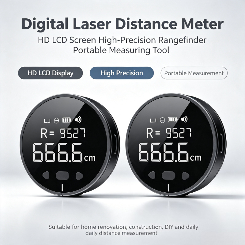 Industrial Laser Distance Sensor - DUKA ATuMan Q Digitales Laser-Entfernungsmessgerät mit