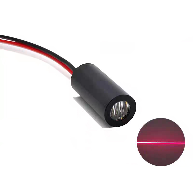 Industrial Laser Light - 635nm 5mW Rotes Linienlaser-Modul 90 °