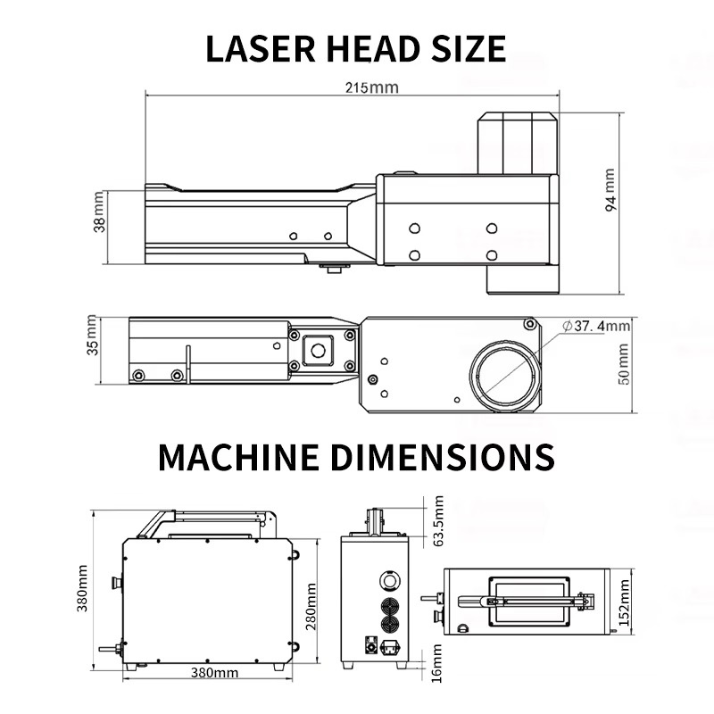 Tragbarer Rucksack-Laserreinig – Industrial Laser Cleaner Bewertung und Preis