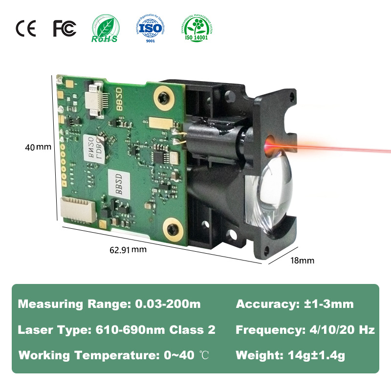 LDJ Laser-Abstandssensor 200m  – Industrial Laser Distance Sensor Bewertung und Preis