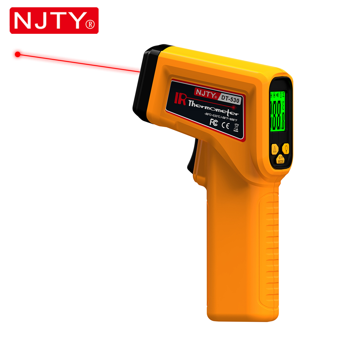 NJTY Infrarot-Thermometer, Las – Industrial Infrared Laser Bewertung und Preis