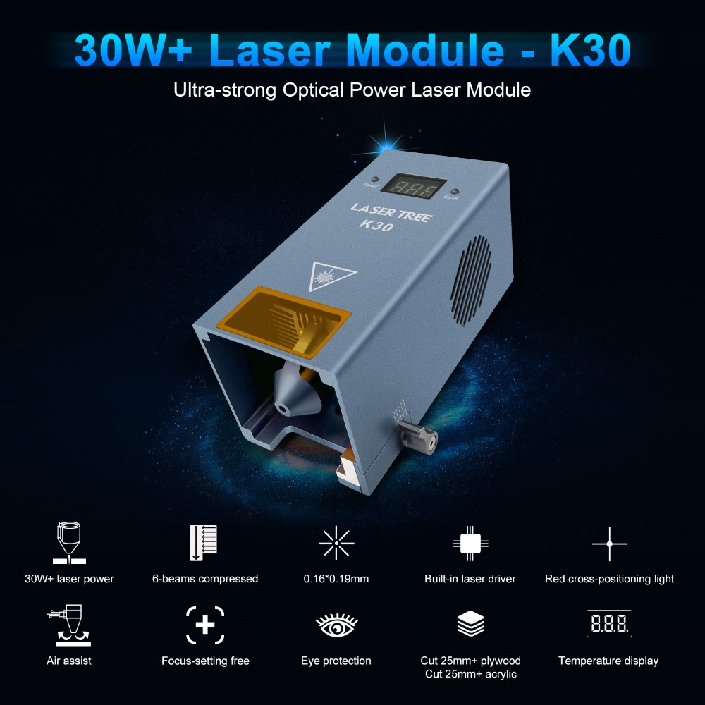 20 W 455 nm blaues Diodenlaser – Diode Laser Module Bewertung und Preis