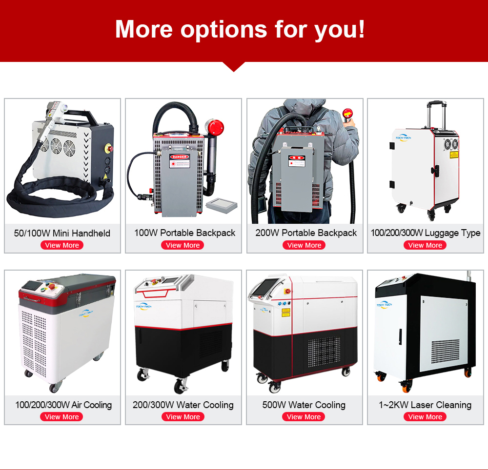 Hochwertige industrielle 200 W – Industrial Laser Cleaner Bewertung und Preis