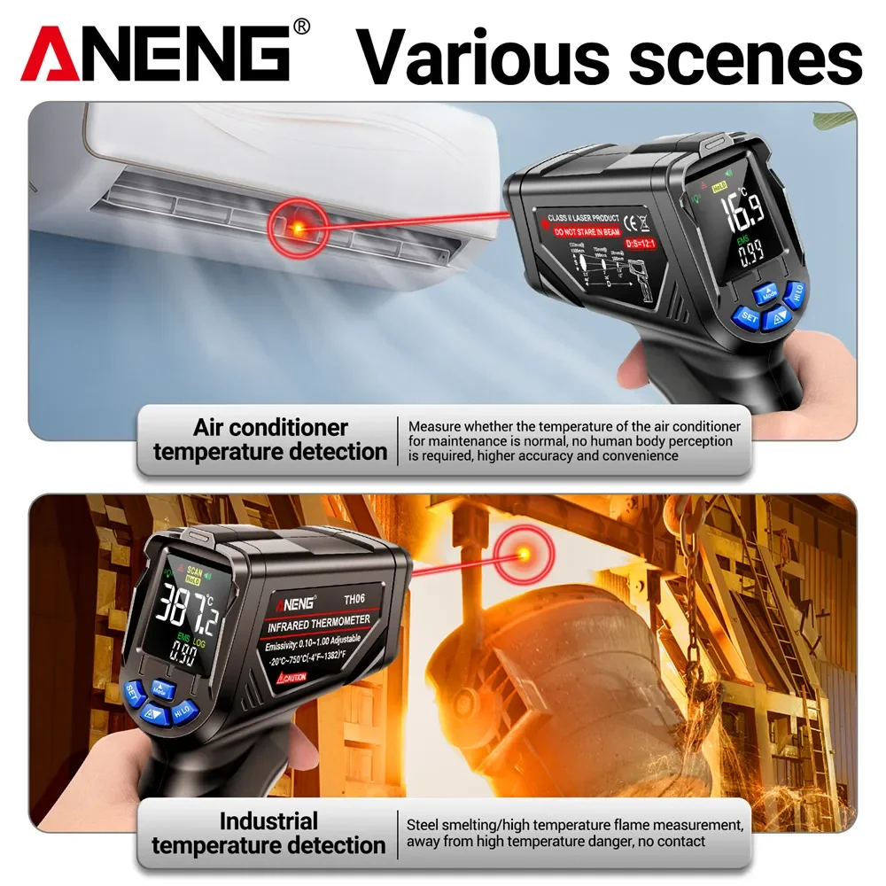 ANENG TH06 Infrarot-Lasertherm – Industrial Infrared Laser Bewertung und Preis