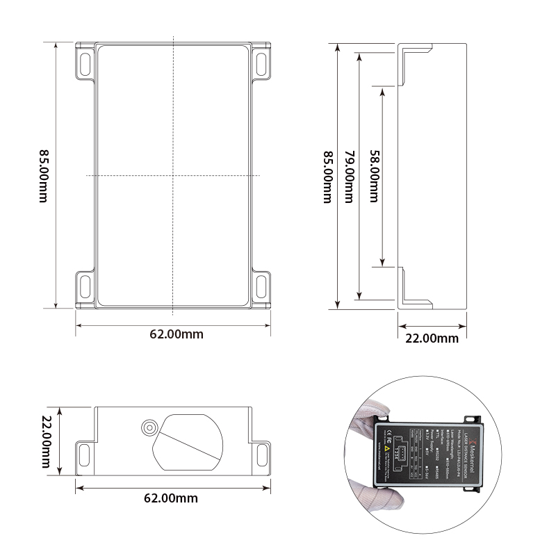 Neuerscheinung LDJ-P4 Aluminiu – Industrial Laser Distance Sensor Bewertung und Preis