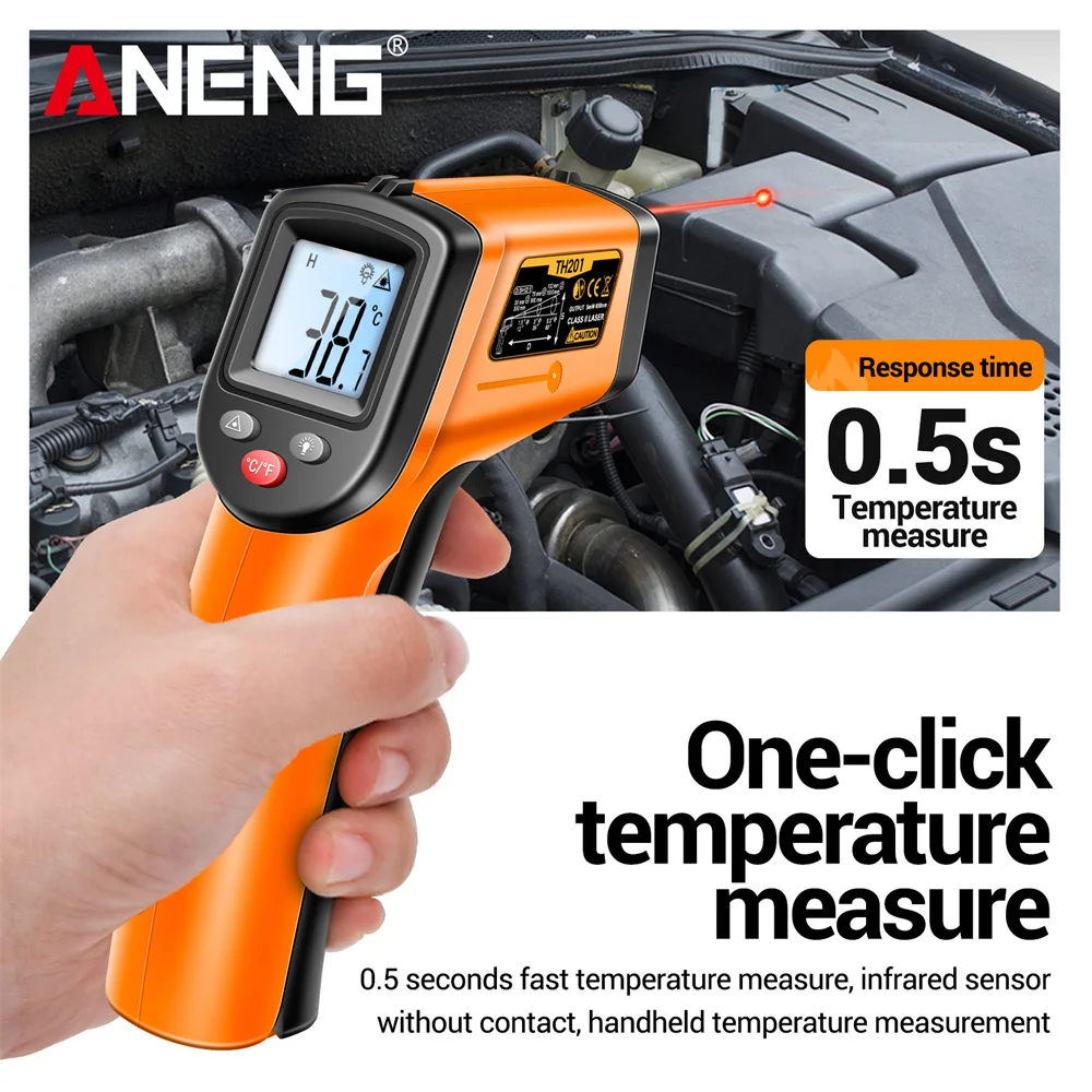 ANENG TH201 Infrarot-Thermomet – Industrial Infrared Laser Bewertung und Preis