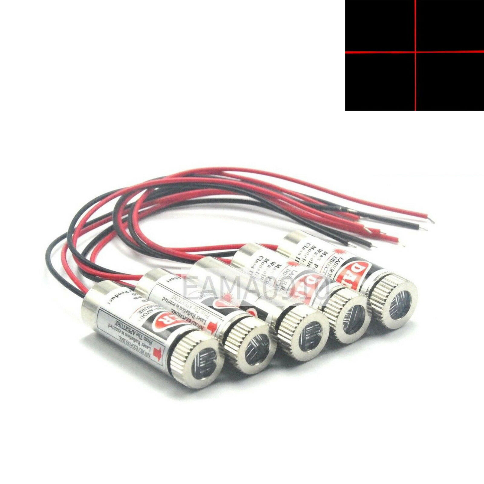 5 stücke fokus sierbar 3-5v 65 – Diode Laser Module Bewertung und Preis