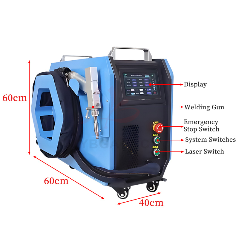 Luftgekühlte Handgeführte Lase – Industrial Laser Cleaner Bewertung und Preis